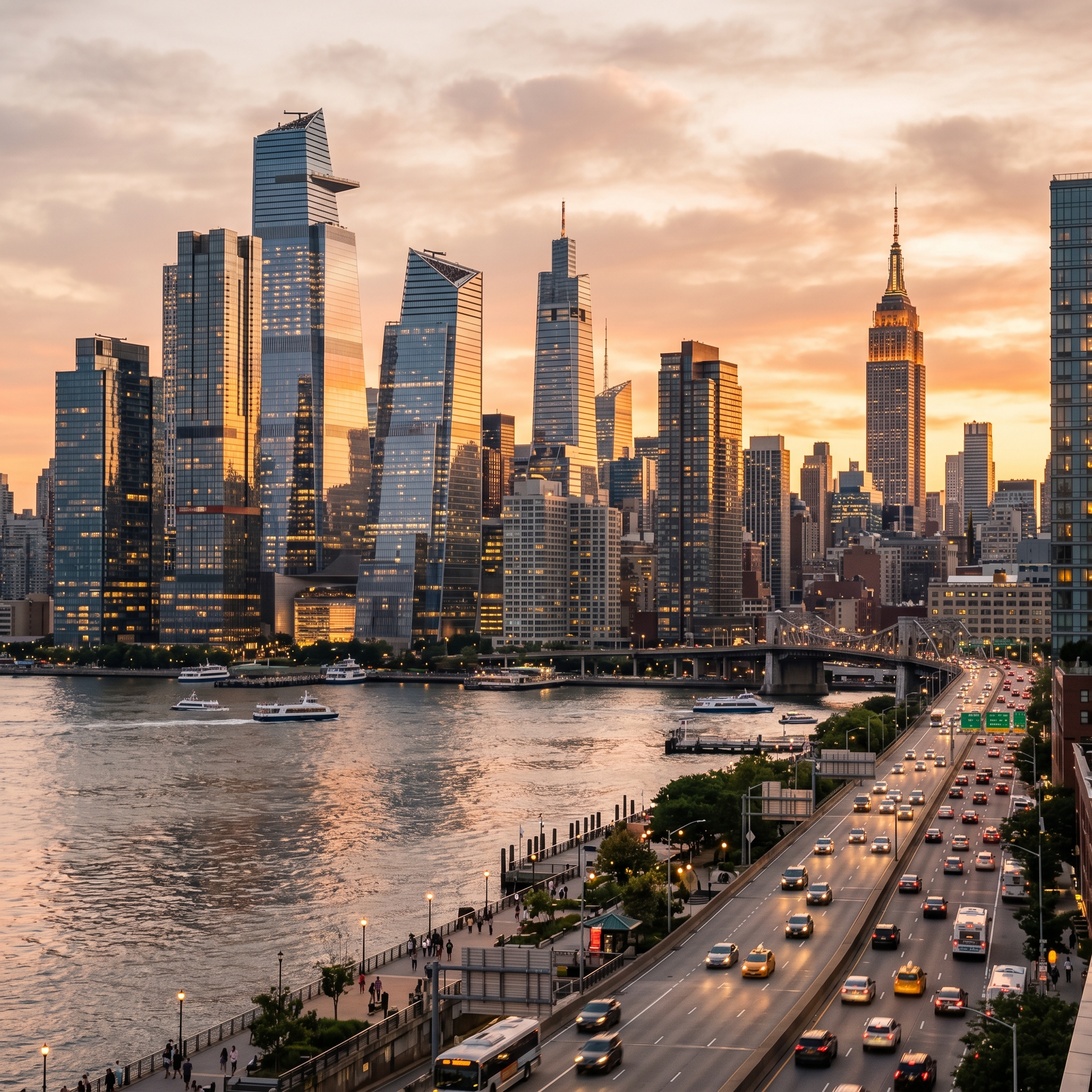 City skyline
